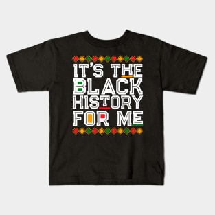 Black History Month Kids T-Shirt